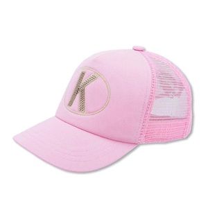 “K” initial baseball hat